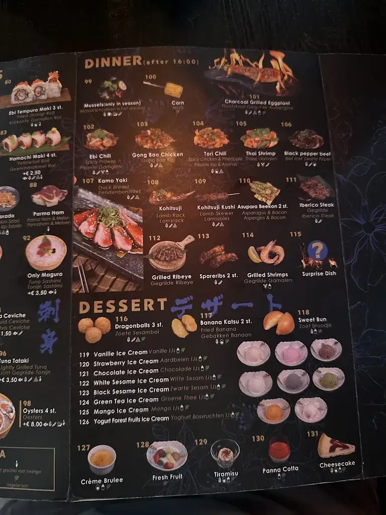 Menu_Blue Sakura Apeldoorn_Apeldoorn_image_1