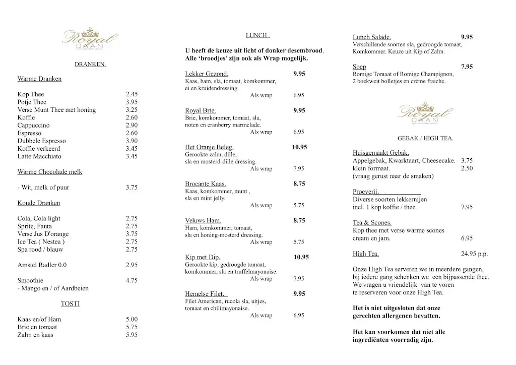 Menu_Royal Daan ( voorheen Royaltea )_Apeldoorn_image_1