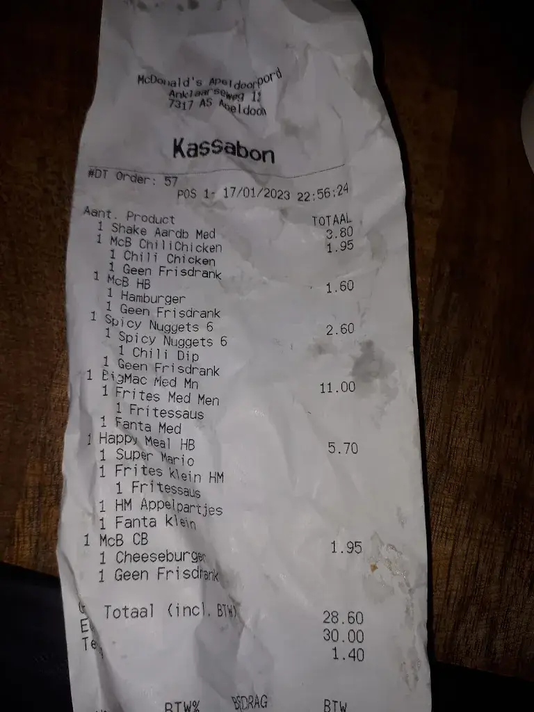 Menu_McDonald's McDrive Apeldoorn Noord_Apeldoorn_image_4