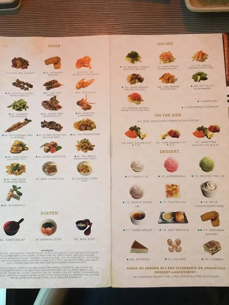 Menu_Restaurant Yume B.V._Apeldoorn_immagine_2