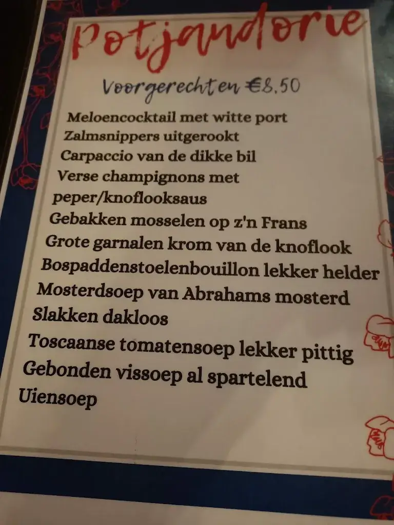 Menu_Potjandorie Apeldoorn_Apeldoorn_imagen_1