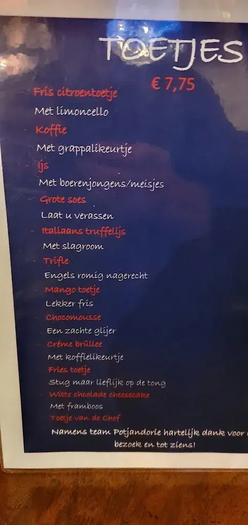 Menu_Potjandorie Apeldoorn_Apeldoorn_imagen_3