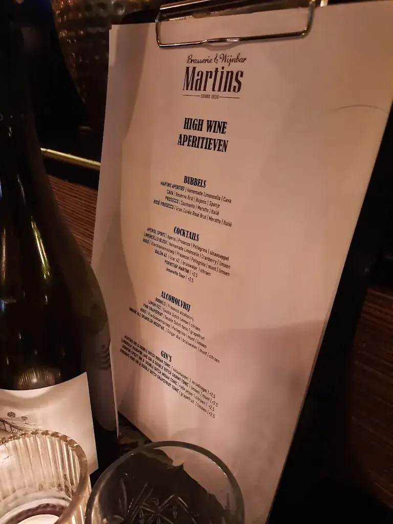 Menu_Martins Brasserie_Apeldoorn_image_2