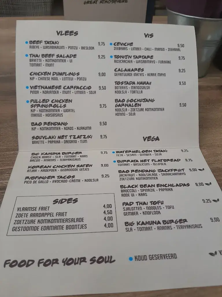 Menu_De Buren Café & Tapas_Apeldoorn_immagine_1