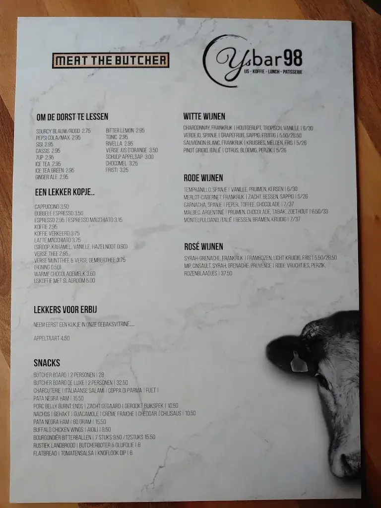 Menu_Brasserie Meat the Butcher & IJsbar98_Beesd_imagen_1