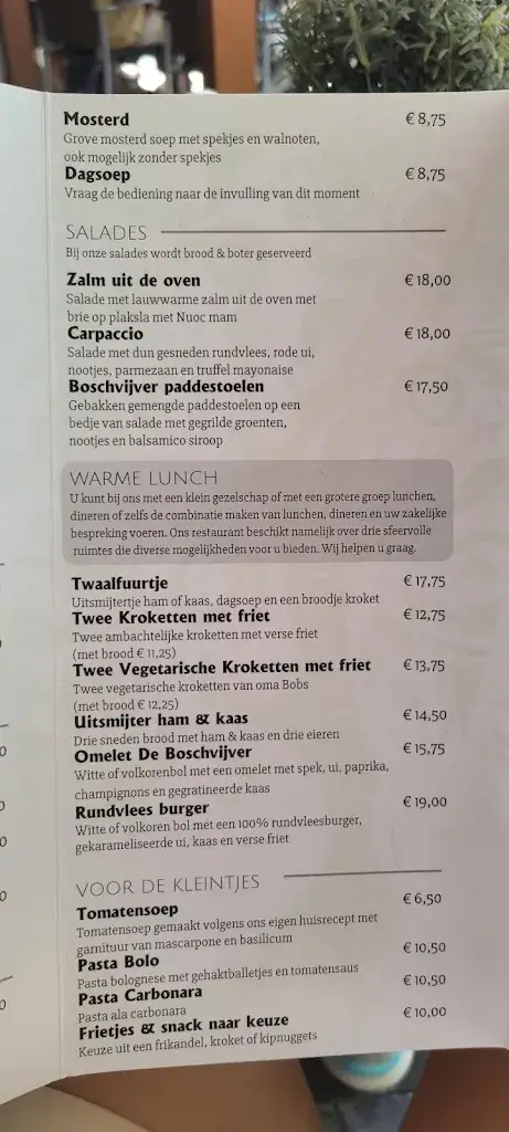 Menü_Restaurant De Boschvijver_Apeldoorn_Bild_3