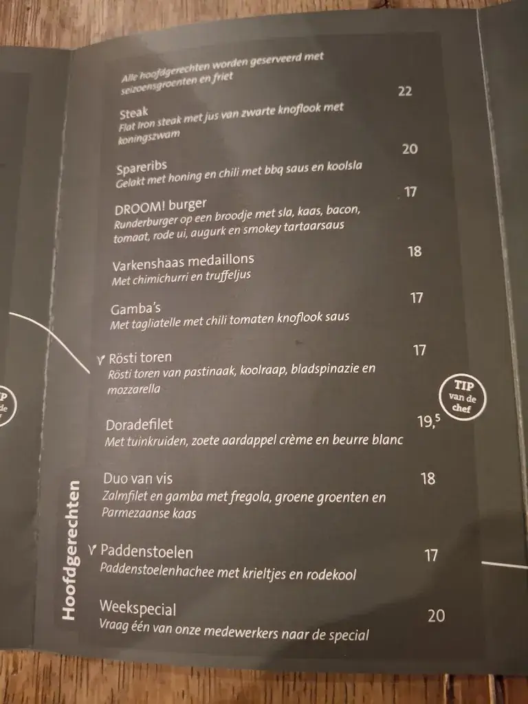 Menu_DROOM! Bemmel_Bemmel_imagen_3