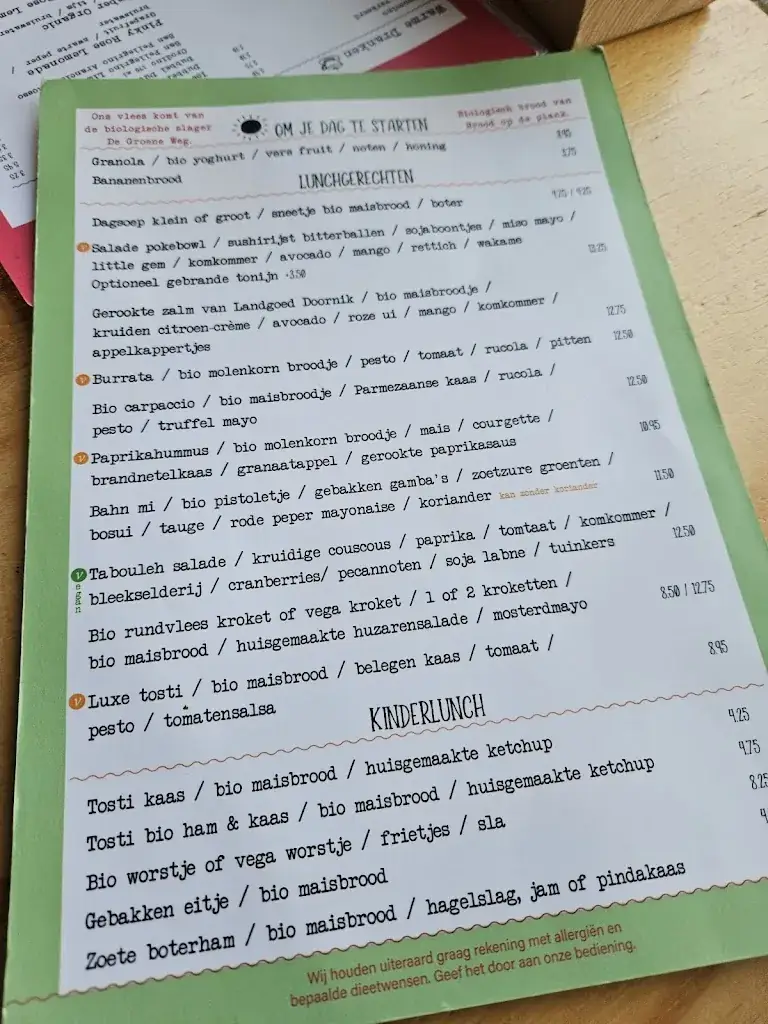 Menu_Café Restaurant Stroom Lent_Nijmegen_immagine_2