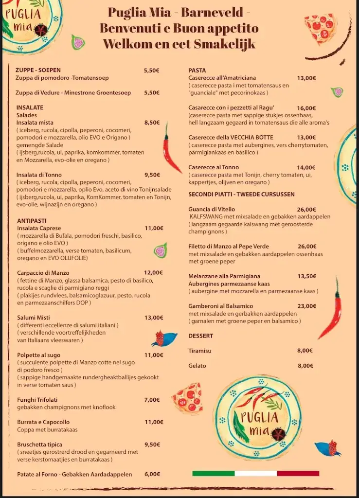 Menu_Puglia Mia Barneveld_Barneveld_image_1