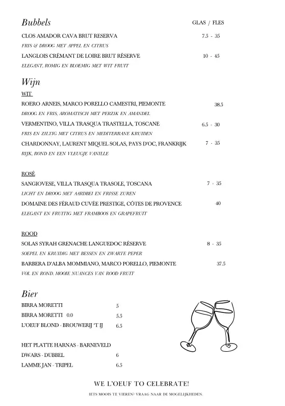 Menu_L'Oeuf Barneveld_Barneveld_image_1