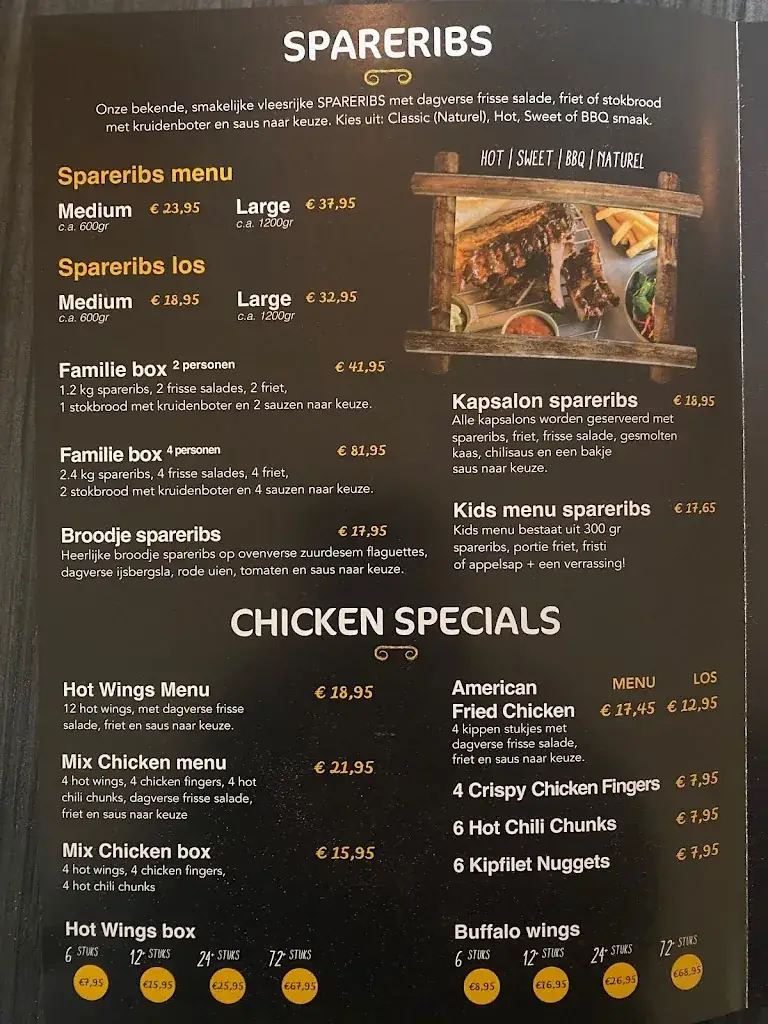 Menu_Ribs Company Barneveld_Barneveld_image_1