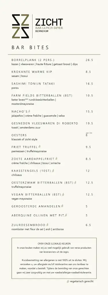 Menu_Restaurant Zicht_Bennekom_image_4