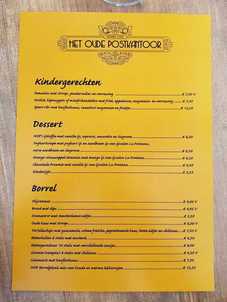 Menu_Het Oude Postkantoor_Bennekom_image_3