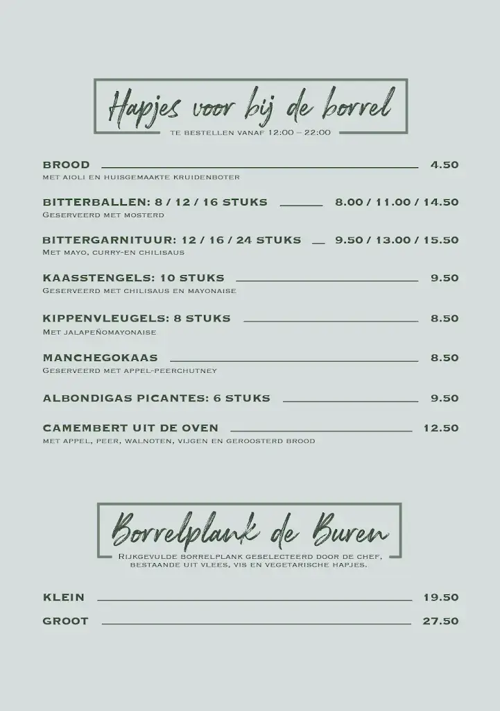 Menu_De Buren Beusichem_Beusichem_image_3
