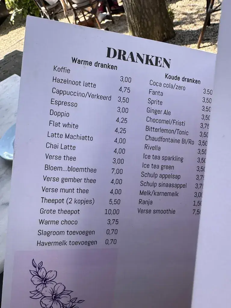 Menu_Huize Bloem_Netherlands_image_1