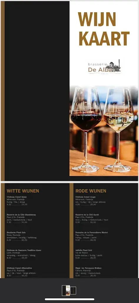 Menu_Brasserie de Alba_Lieren_image_2