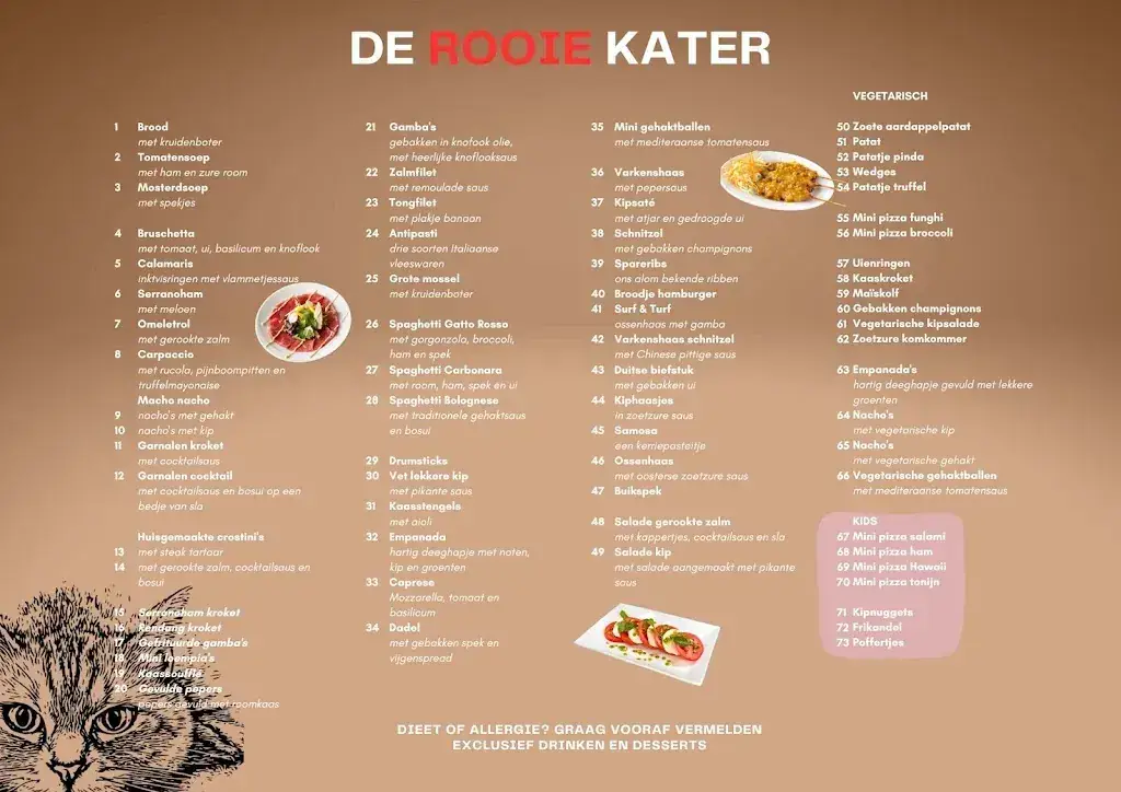 Menu_De Rooie Kater Beilen_Beilen_image_1