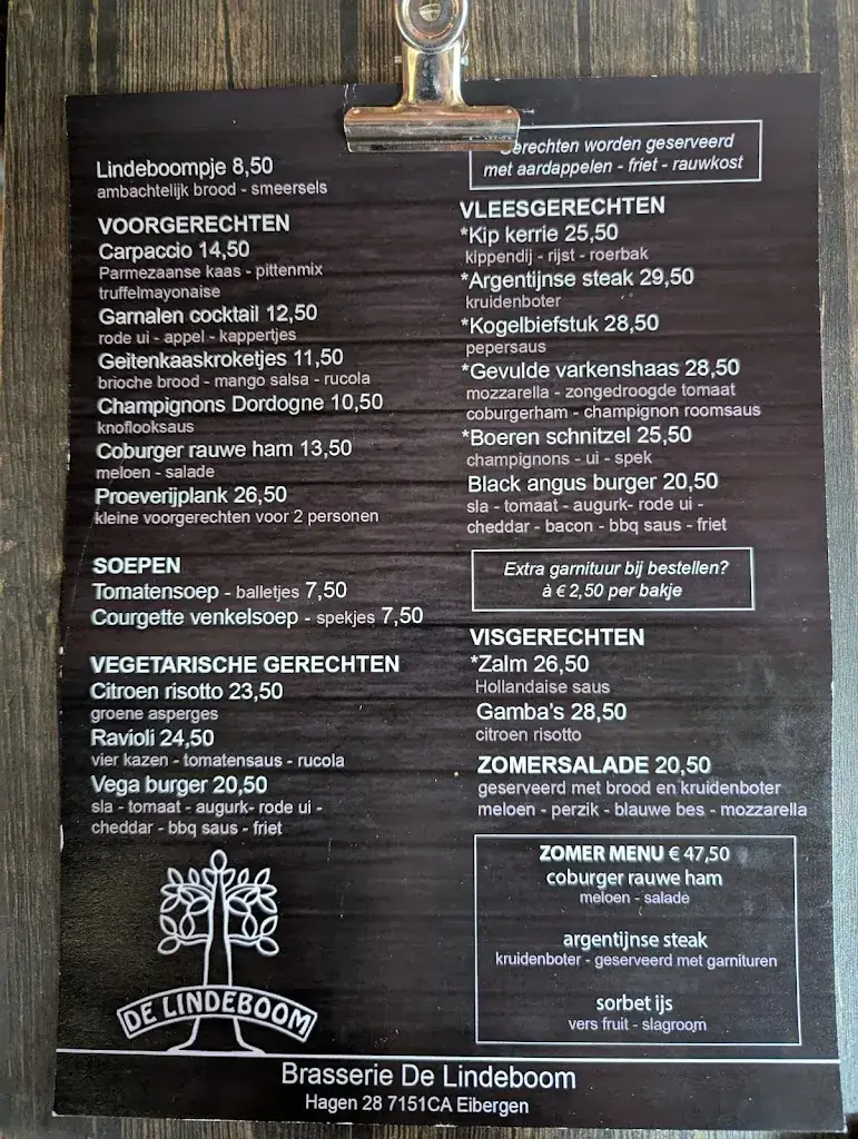 Menu_BRASSERIE DE LINDEBOOM_Eibergen_image_1