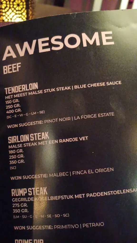 Menu_Broadway American Steakhouse_Utrecht_image_4