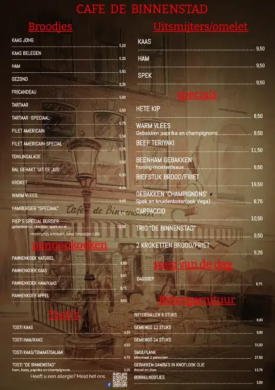 Menu_Café de Binnenstad_Utrecht_image_1