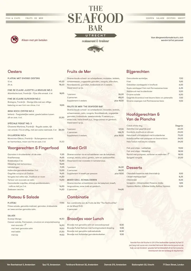 Menu_The Seafood Bar_Utrecht_image_2