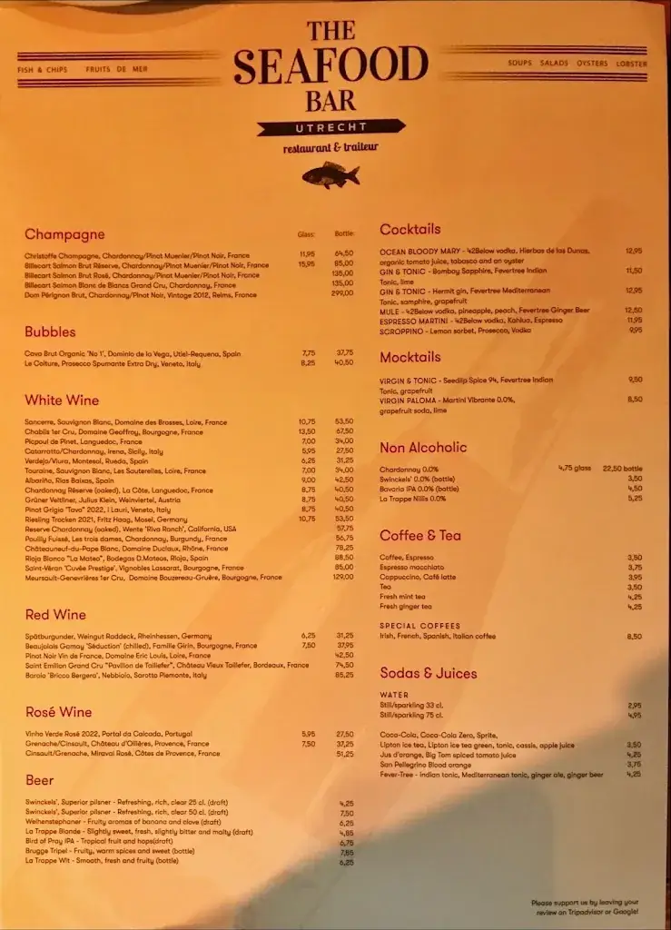 Menu_The Seafood Bar_Utrecht_image_3