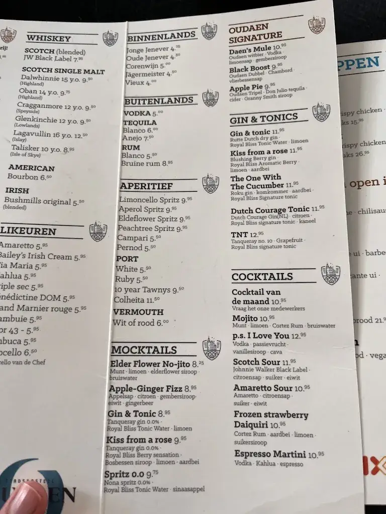 Menu_Stadskasteel Oudaen - Restaurant en Vergaderlocatie in Utrecht_Utrecht_image_2