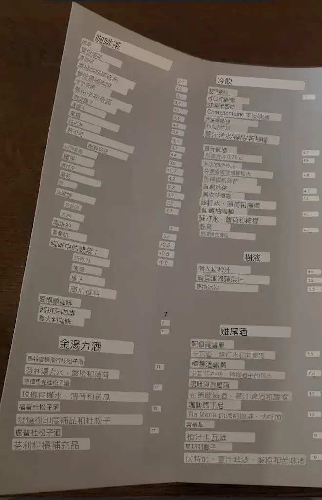 Menu_Restaurant Luc Utrecht_Utrecht_image_4