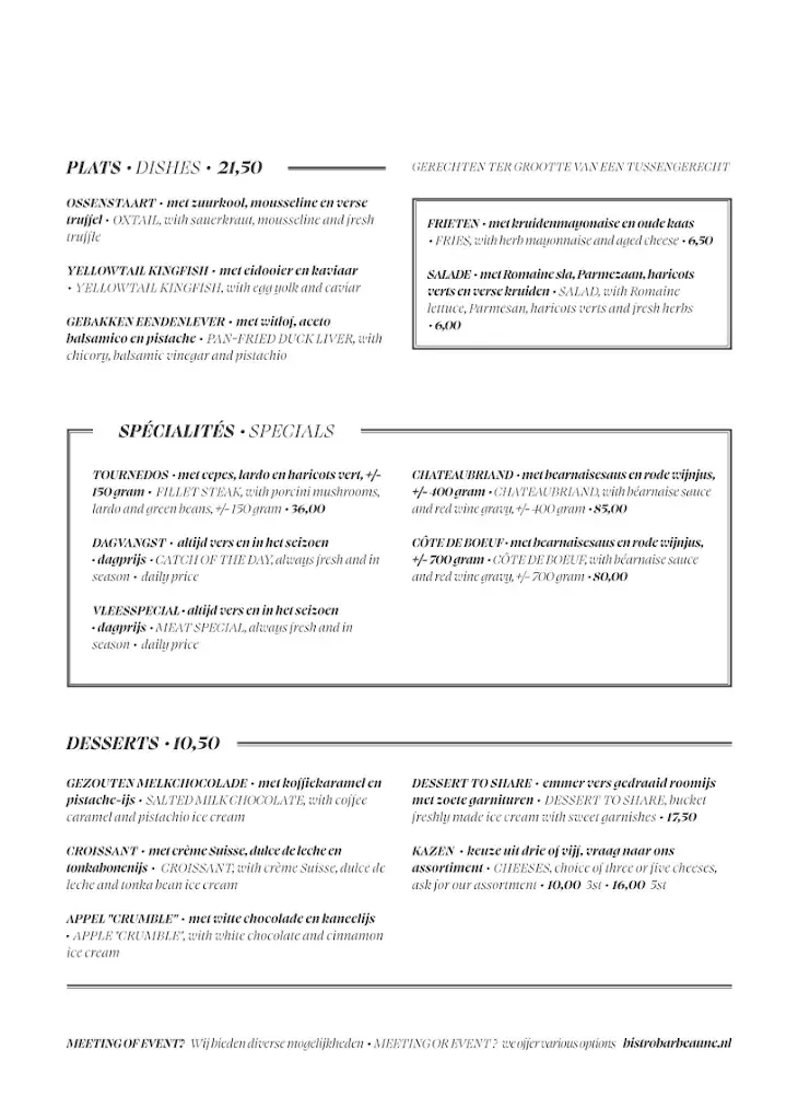 Menu_Bistrobar Beaune_Rozendaal_image_2