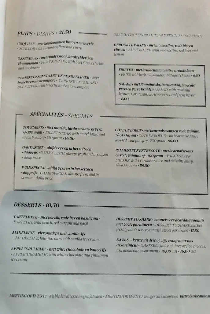 Menu_Bistrobar Beaune_Rozendaal_image_3
