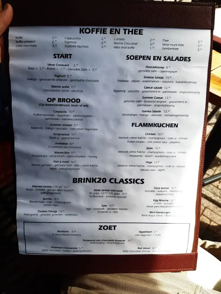 Menu_Bar Bistro Brink20_Laren_imagen_3