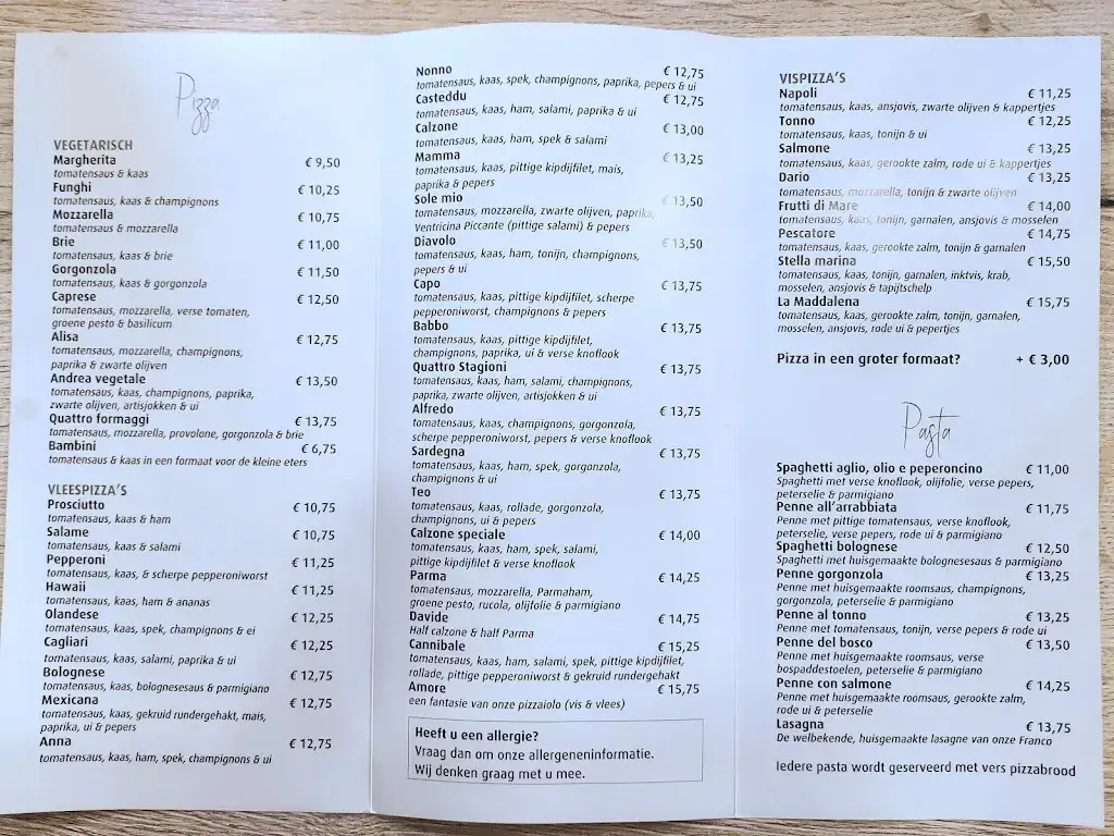 Menu_Da Davide_Apeldoorn_immagine_1