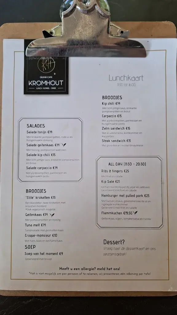 Menu_Grand Café Kromhout_Brummen_image_1