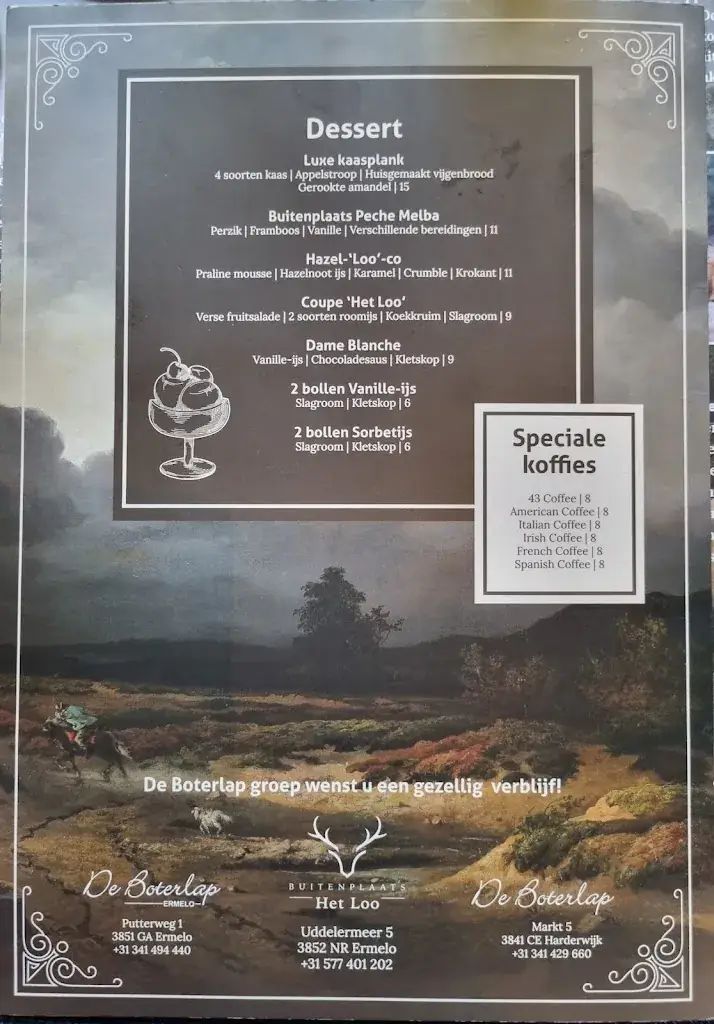 Menu_Buitenplaats Het Loo_Ermelo_imagen_3