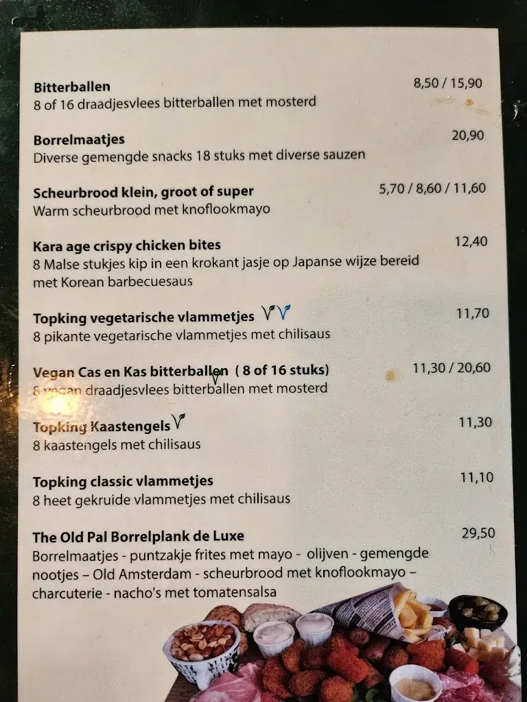 Menu_The Old Pal Zoetermeer_Zoetermeer_image_1