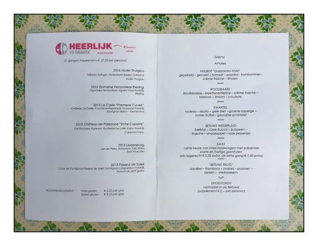 Menu_Bij de Engel_Dodewaard_immagine_3