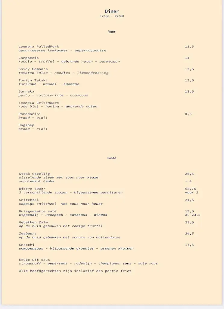 Menu_Bistro-Bar Gezellig_Culemborg_image_2