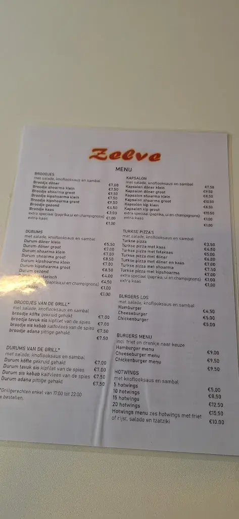 Menu_Dönerhuis Zelve_Culemborg_image_1