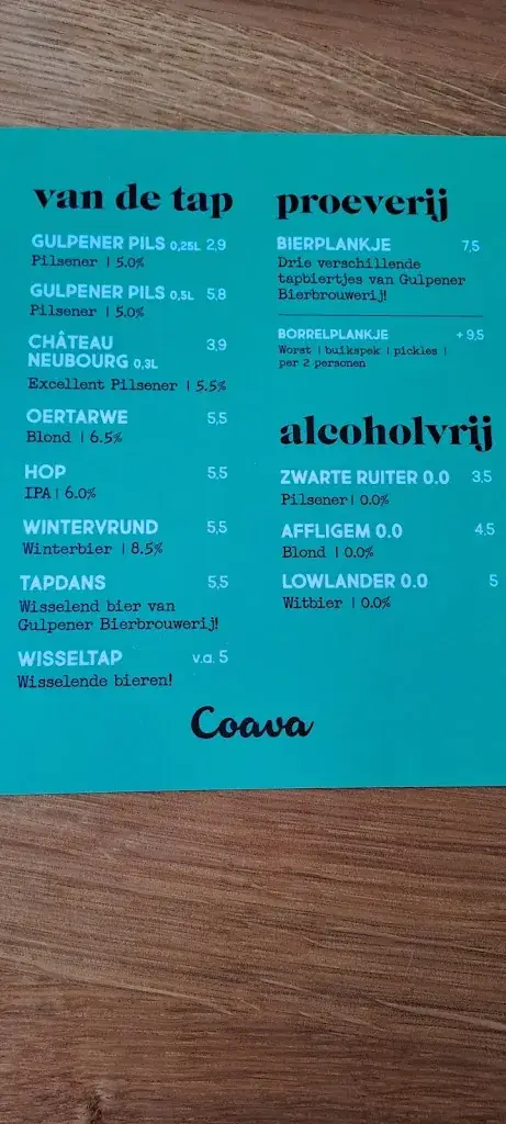 Menu_Grand Café LUST_Nijkerk_image_2