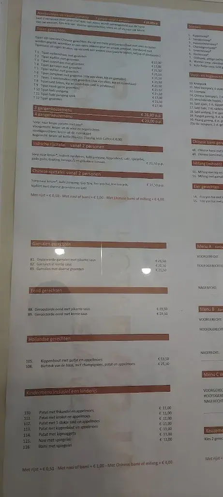 Menu_Kota Radja Chinees-Indisch Restaurant_Coevorden_image_1