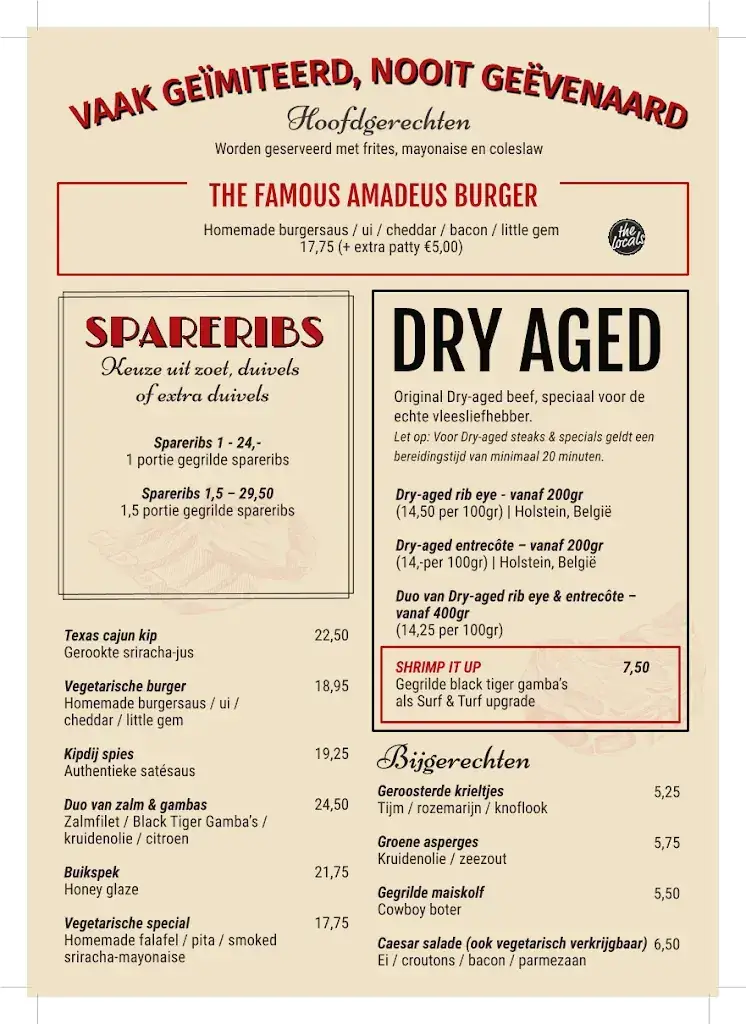 Menü_Amadeus Steakhouse Restaurant_Ede_Bild_2