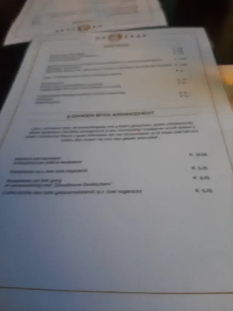 Menu_Restaurant De Zaak_Doetinchem_image_2