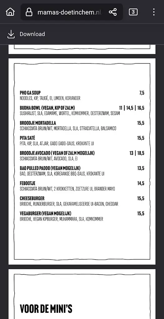 Menu_MaMa's Doetinchem_Doetinchem_image_2