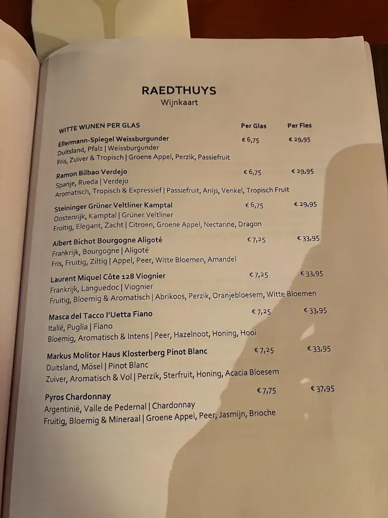 Menu_Eterij & Tapperij 't Raedthuys_Doetinchem_image_1