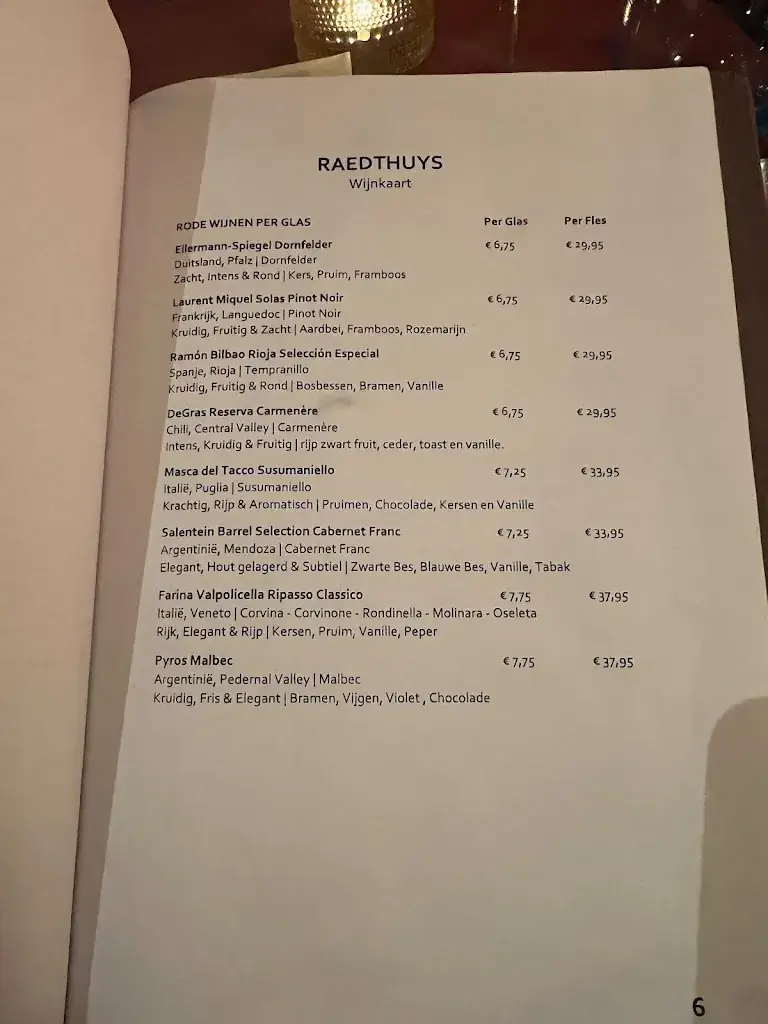 Menu_Eterij & Tapperij 't Raedthuys_Doetinchem_image_2