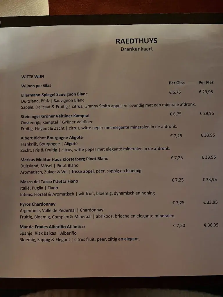 Menu_Eterij & Tapperij 't Raedthuys_Doetinchem_image_4