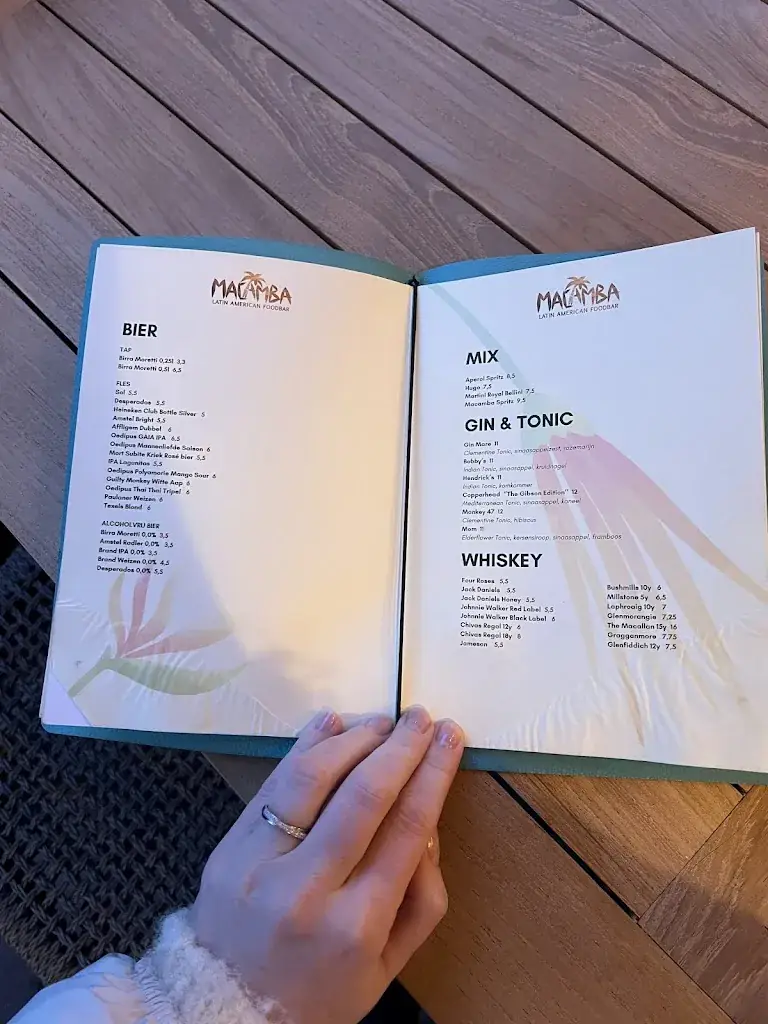 Menu_MACAMBA Latin American Foodbar (Makamba) Doetinchem_Doetinchem_image_2