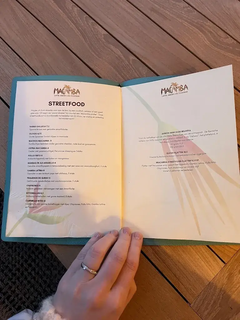 Menu_MACAMBA Latin American Foodbar (Makamba) Doetinchem_Doetinchem_image_3