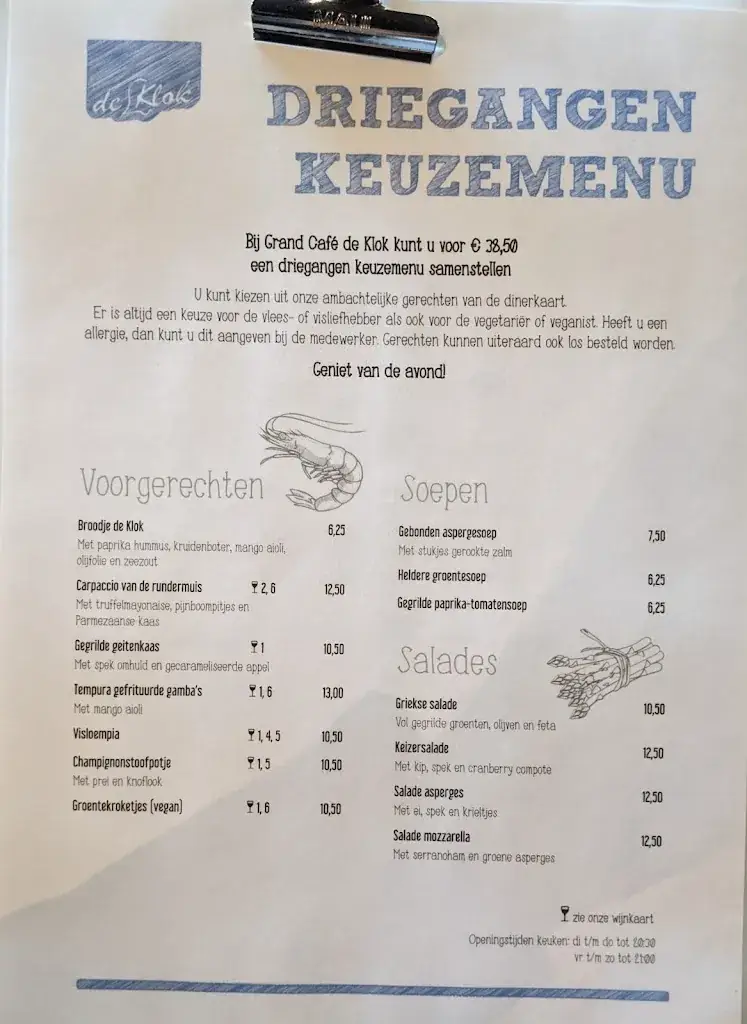 Menu_Grand Café de Klok - Patisserie_Eibergen_image_1