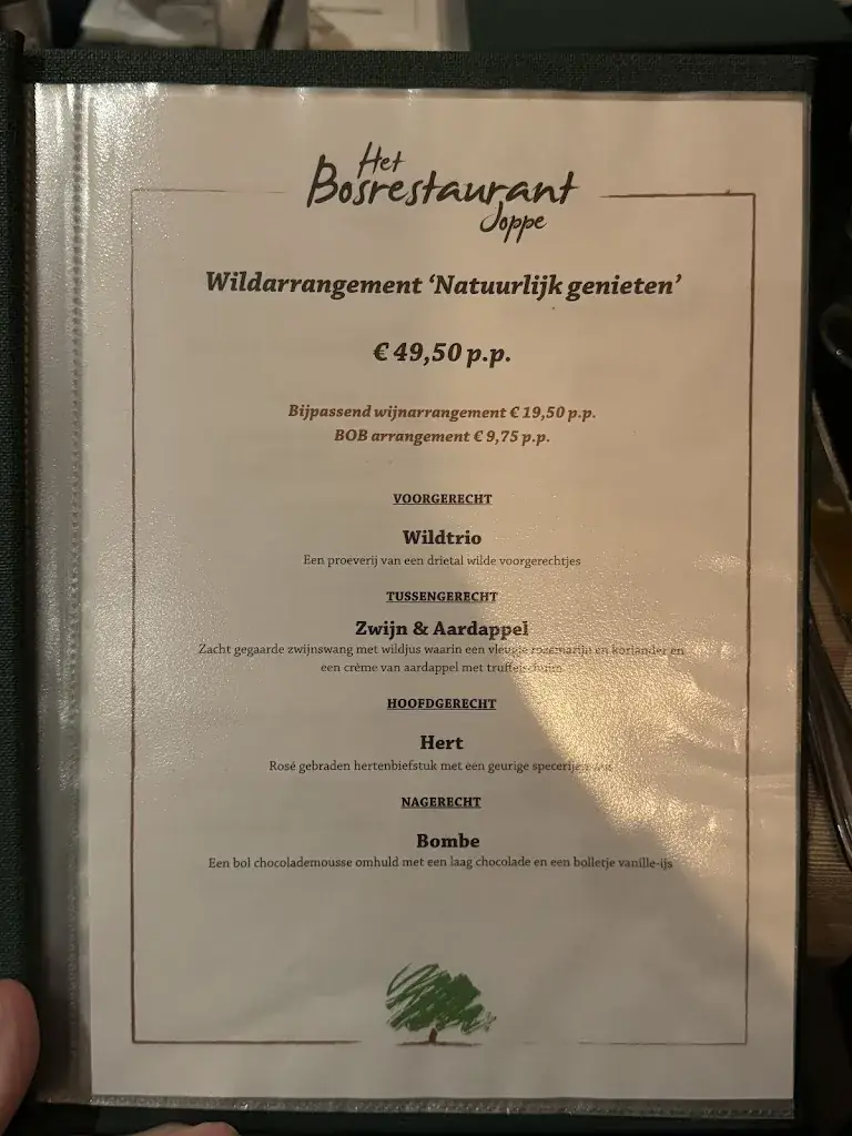 Menu_Het Bosrestaurant Joppe_Joppe_image_3